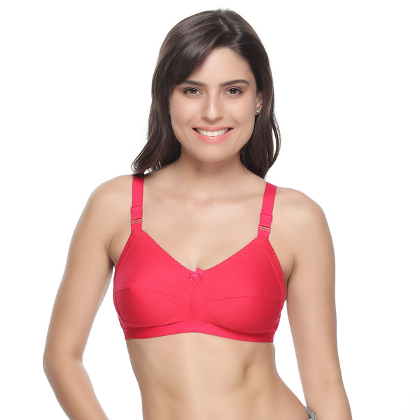 Non-Padded Non-Wired Full Figure & Full Coverage Bra | SIMMY