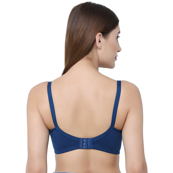 Non-Padded Non-Wired Full Coverage & Figure T-Shirt Bra | JUNE