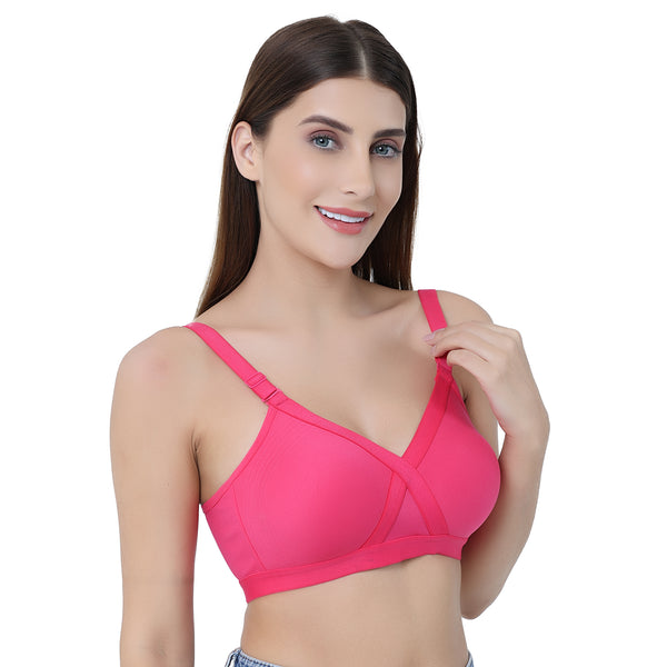 Non-Padded Non-Wired Full Figure T-Shirt Bra | MERRY