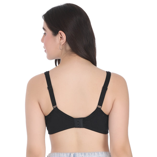 Non-Padded Non-Wired Full Figure Beginner's TShirt Bra | MOON