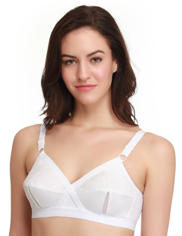 Non-Padded & Non-Wired Minimiser Full Figure Bra | PERFECT