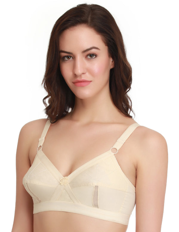 Non-Padded & Non-Wired Minimiser Full Figure Bra | PERFECT