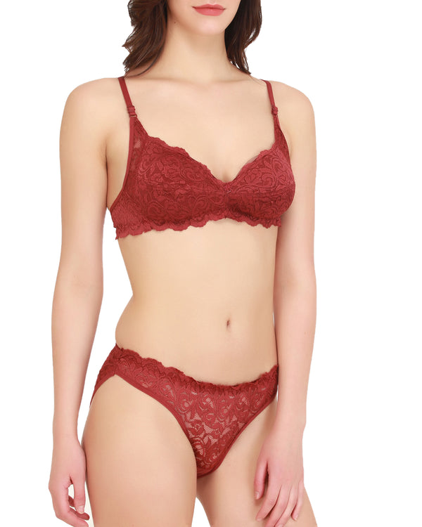 Non-Padded Non-Wired Bridal Collection | VICTORIA SET