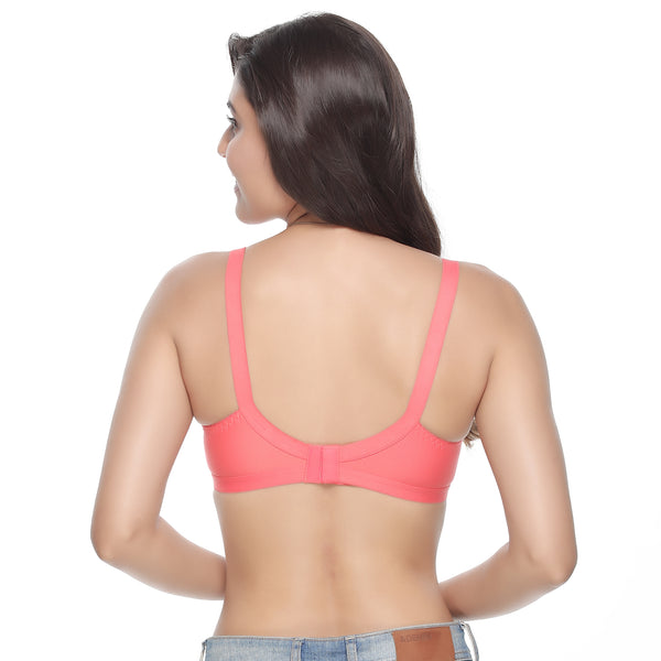 Non-Padded Non-Wired Full Figure & Full Coverage Bra | SIMMY