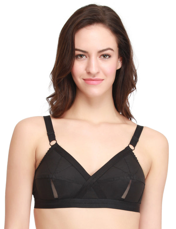 Non-Padded & Non-Wired Minimiser Full Figure Bra | PERFECT