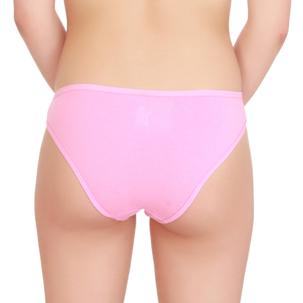 P2007 | Low Waist Cotton Blended Panty - Colors May Vary - (Pack of 3)