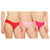 P2007 | Low Waist Cotton Blended Panty - Colors May Vary - (Pack of 3)